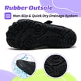 thumbnail image 4 of Stepedia Kids Girls Boys Water Shoes Wide Barefoot Shoes Kids Anti-Slip Beach Shoes Lightweight Hiking Aqua Shoes, Black, 4 of 8
