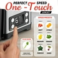thumbnail image 3 of Gourmia 6 Speed Digital Juice Extractor with Wide Chute, Pulse & Self-Clean Mode, 3 of 9