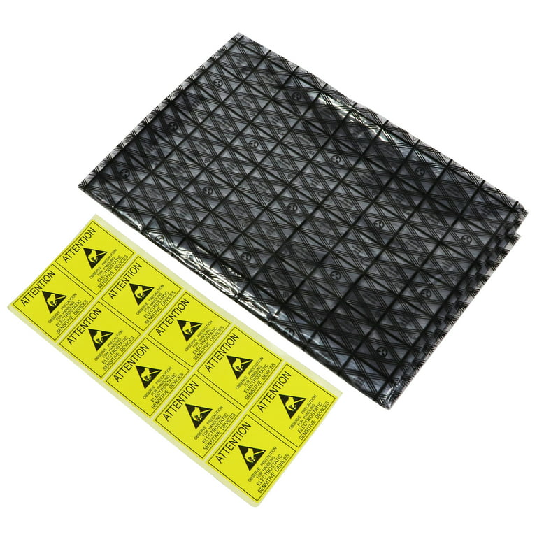 Plastic Anti-Static Shielding Zip Lock Bag Circuit Board Battery USB Camera  Lens Hard Disk ESD Logo Printing Packaging Pouches