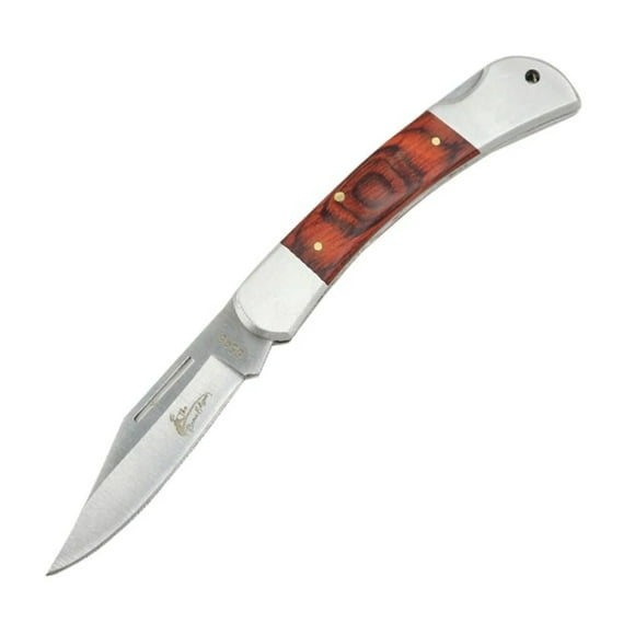 6.5 Heavy Duty Metal With Wood Handle Folding Knife 6546