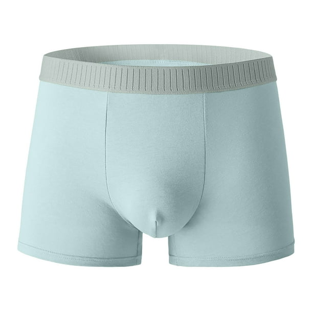 nsendm Mens Underpants Adult Male Underpants Microfiber Underwear Men Pack New Solid Color Men s Panties Pure Cotton Grapheness Boxer Pants Briefs Men