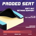 thumbnail image 5 of Bossin Gaming Chairs with Footrest, Massage Leather Game Chair for Adults, Big and Tall Gamer Chair with Headrest and Lumbar Support, 5 of 7