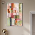 thumbnail image 3 of Doll Memories - Multi-colored Glaze Greenery Canvas Print Patel Art Prints by Art Remedy, Black Frame, 30 x 45, 3 of 7