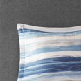 thumbnail image 4 of Gracie Mills Javier 8-Piece Tranquil Seersucker Stripe Comforter and Quilt Set Collection - GRACE-12169, 4 of 4