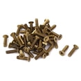 thumbnail image 1 of Unique Bargains Vis à Fraiser pour Machine à Entraînement Phillips Métrique en Laiton M4 x 16mm 50 Pcs, 1 of 1