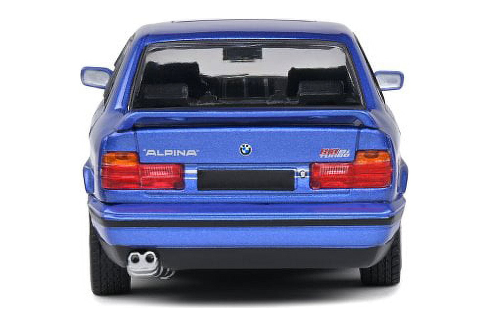 1994 BMW Alpina B10 (E34) BiTurbo, Blue - Solido S4310401 - 1/43 Scale Diecast Model Car