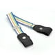 thumbnail image 1 of Guardurnaity Cinturón elástico ajustable sin hebilla, accesorios de ropa elástica, suministros de armario de piel sintética para niños y niñas Cinturones tipo 1, 1 of 5