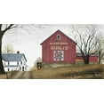 thumbnail image 2 of Jacobs, Billy 24x15 Gold Ornate Wood Framed with Double Matting Museum Art Print Titled - Quilt Barn, 2 of 4