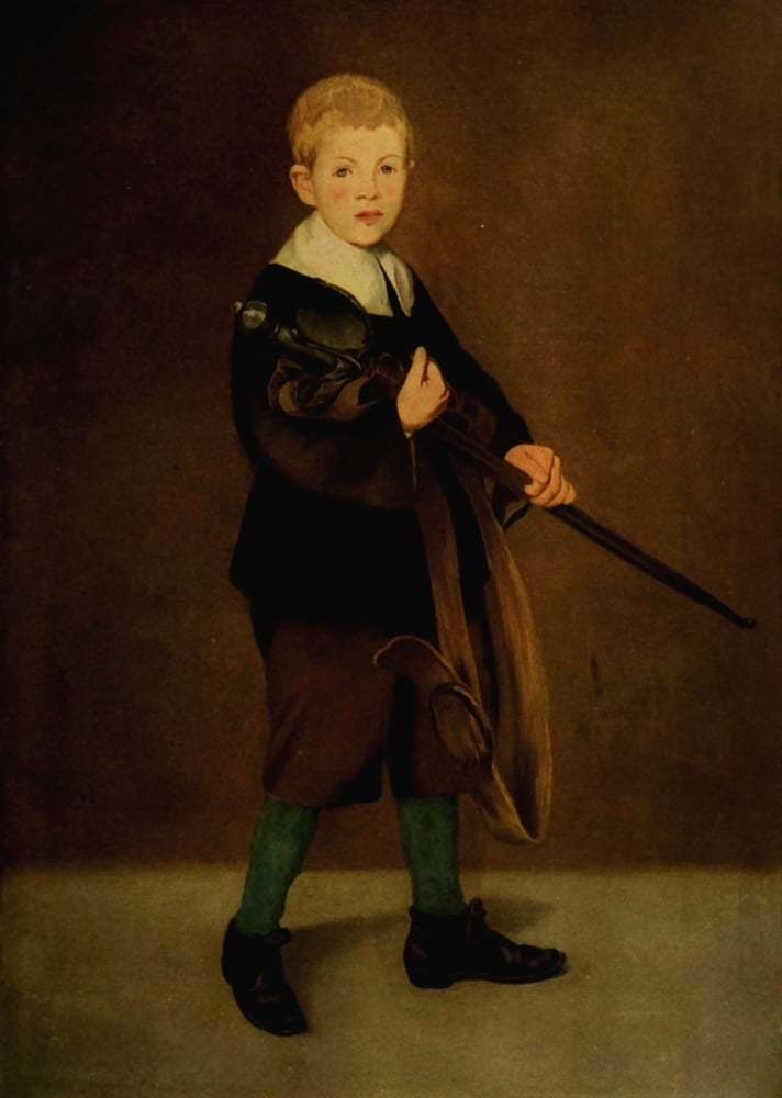 Boy with a Sword 1861 Poster Print by douard Manet (24 x 36) - Walmart ...