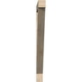 thumbnail image 2 of Ekena Millwork 3 1/2"W x 42"D x 42"H Traditional Block Smooth Bracket, Douglas Fir, 2 of 4