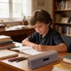 thumbnail image 5 of Caso de Lápiz de Gran Capacidad Caja de Papelería de Lienzo de Color Sólido Bolsa de Papelería Estudiantil Masculina Y Femenina Caso de Lápiz Pequeño, 5 of 5
