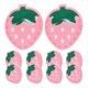 thumbnail image 1 of Cute Strawberry Buttons 20Pcs Multi Durable Resin Buttons for Baby Cardigans, 1 of 5