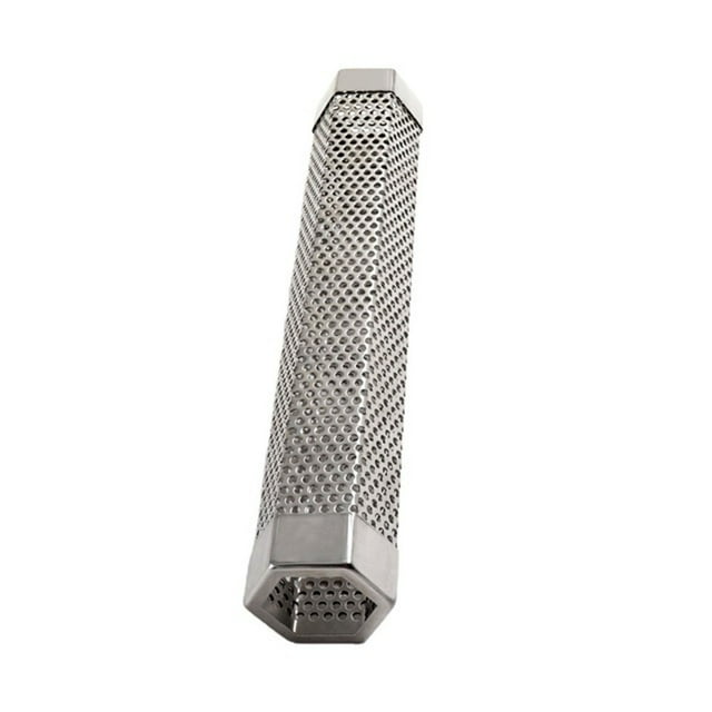 TIMIFIS A Pipes 9 Inch Outdoor Barbecue Bbq Hexagonal Barbecue Wood Pipe Portable Barbecue Generator Barbecue Tools