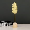 thumbnail image 1 of Nordic Leaf Home Decor Light Compact Wrought Iron Standing Leaf For Home Decorations, 1 of 3