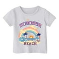 thumbnail image 3 of Children's Fashion Print Loose Casual Short Sleeve Top for Kids Comfortable Summer T Shirt for Boys and Girls Rare Too Toddler Girl Cute Girl Shirts Tops Set Girl Interrupted Shirt Toddler Girl, 3 of 3