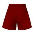 thumbnail image 5 of WAYUTE Women's Shorts High Waist Tie Waist Drawstring Shorts with Large Pockets Casual Summer Fashion Shorts, 5 of 5