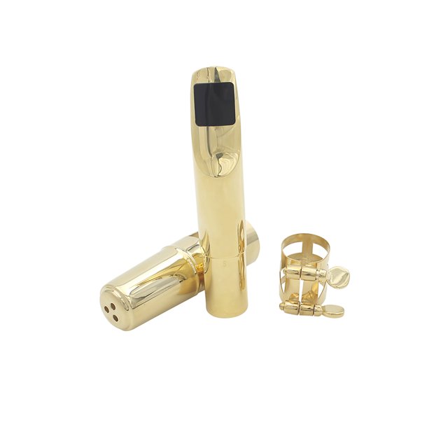 Boquilla Andoer® Alto Sax Saxofón 5C Boquilla de metal Boquilla de ratón Meterk Boquilla