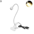 thumbnail image 2 of Dengjunhu Clip on Desk Light, USB Desk Lamp with 2 Color Modes Optional, Eye Protection LED Desk Light, 360° Flexible Gooseneck LED Desk Lamp for Desk Headboard and Video Conferencing, 2 of 8