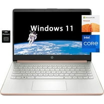 HP Newest 14" Ultral Light Laptop for Business. Intel Quad-Core N4120(> N4020), 4GB RAM, 192GB Storage, 1 Year Office 365, (64GB eMMC 128GBSD Card) Webcam, HDMI, WiFi, USB-A&C, Win 11 S/OLY