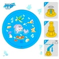 thumbnail image 5 of Huge 68″ Splash Water Play Mat for Little Kids & Toddlers, Water Sprinkler, Water Inflatable Wading Pool for Summer Fun Outdoor Water Toys for Boys & Girls, Dolphin, 5 of 7