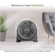 thumbnail image 2 of Ventilador de Piso 23' Avera Ángulos Ajustables 3 Velocidades Negro VENPI01, 2 of 8
