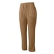 thumbnail image 3 of WILLBEST Pantalones Casuales elegantes para Mujer para Uso Diario: Pantalones de Moda de Color Sólido con Encaje, Cintura Alta, Bolsillo con Cordón, Largo 9/10 Mediana, 3 of 5