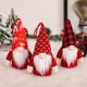 thumbnail image 5 of Farfi-Muñeco de elfo llamativo, tela de costura fina, colgante de Gnomo de árbol de Navidad con luz Led, suministros para fiestas, 5 of 5