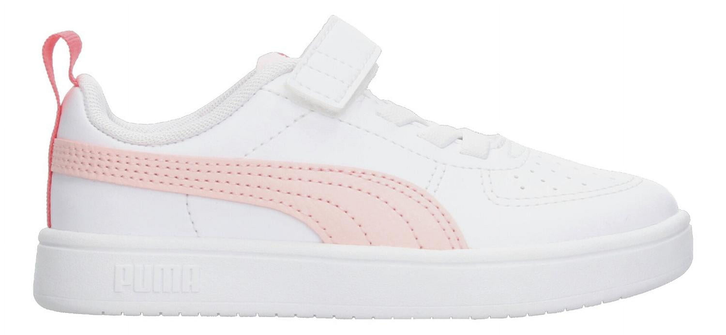 Tenis Puma Ni?�a Rickie Ac Blanco Y Rosa Con Velcro rosa 20.5 | Walmart en l?�nea