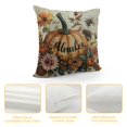 thumbnail image 4 of YINGXI  Fall Outdoor Pillow Covers,Fall Pillow Covers,Fall Decor for Home,Welcome Fall Pumpkin Leaves Farmhouse Fall Pillows Decorative Pillow Covers,Fall Decorations Outdoor Indoor 18x18in, 4 of 5