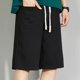 thumbnail image 5 of Puntoco Pantalones Cortos Cargo Ligeros Y Transpirables Para La Playa Al Aire Libre, Informales, Diarios, Para Hombre, Negro Xxxxl, 5 of 7