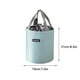 thumbnail image 2 of Xihbxyly Dia Del Primer Ministro Bolsa de Almuerzo y Aislamiento Cilíndrico, Bolsa de Aislamiento, Bolsa de Almuerzo Redonda Portátil de Aluminio Grande para Trabajar con Bolsa de Aislamiento de Arro, 2 of 6