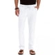 thumbnail image 1 of Pantalones casuales de lino Bidobibo para hombre, talla grande, cintura elástica, corte recto, cordón ajustable, pantalones de playa, pantalones casuales de algodón para negocios con bolsillos,, 1 of 7