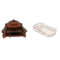 thumbnail image 1 of Sofá en miniatura para muñecas,Muebles de casa de muñecas,modelo de sofá europeo,decoración,Bandeja de almacenamiento,Bandeja rectangular para servir frutas y postres de cocina,Bandeja, 1 of 8