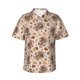 thumbnail image 1 of Fotbe Cute Autumn Turkey Camisa Hawaiana para Hombre Unisex – Camisa Casual de Verano con Botones de Manga Corta de Algodón y Lino,X-Large, 1 of 7