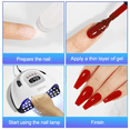 thumbnail image 6 of Big Power 380W UV Gel Nail Dryer LED Light for Gel Polish With 4 Timers Professional Nail Art Accessories Curing Gel Toe Nails, 6 of 18