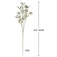 thumbnail image 2 of 10 Pcs Artificial Flowers Baby's Breath 23.6" Faux Baby Breath Wedding Flower Arrangement Green Home Decor, 2 of 6