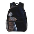 thumbnail image 1 of Goofa The Nightmare Before Christmas Pattern Casual Backpack for School & Travel – Lightweight Ergonomic Backpack with Laptop Compartment, Multiple Pockets-One Size, 1 of 5