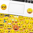 thumbnail image 2 of Laugh Cry Emoji Stickers, Set of 50, Waterproof and UV Resistant, Perfect for All Your Gadgets, 2 of 5