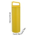 thumbnail image 3 of Wide Mouth Stainless Steel Vacuum Insulated Water Bottle, 600ml Large Capacity Thermal Flask for Outdoor Sports, Portable Travel Mug with Leak Proof Lid, 304 Stainless Steel Hot Cold Drink Container, 3 of 6