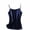 Blue, variant on Women's Satin Spaghetti Strap Camisole, Silky Slip Tank Top in Navy Blue, Black, White and SageGreen