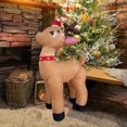 thumbnail image 4 of 7 Ft Christmas Inflatable Reindeer Outdoor Decoration Blow Up Inflatables With Build-in Leds For Indoor Outdoor Party Yard, 4 of 4
