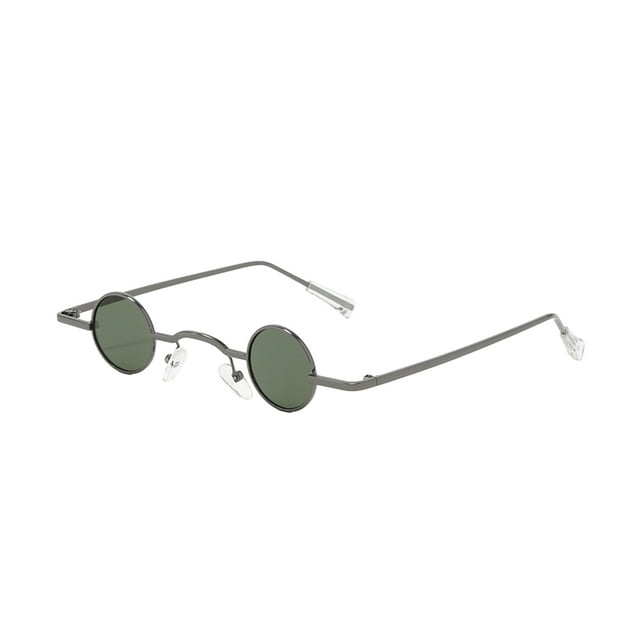 Maytalsory Metal Small Round Framed Classic Retro Style Comfort Resin Small Round style 1 1Set