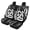 American Flag 66 250 Design, variant on Uourmeti Deer Camo Print Car Seat Covers 3 PCS Car Seat Covers Full Set Breathable Automotive Interior Protection Suitable for Trucks Cars
