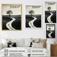 thumbnail image 4 of Designart "Wind Turbines Minimal Scenery I" Wind Turbines Floater Framed Canvas Wall Art, 4 of 5