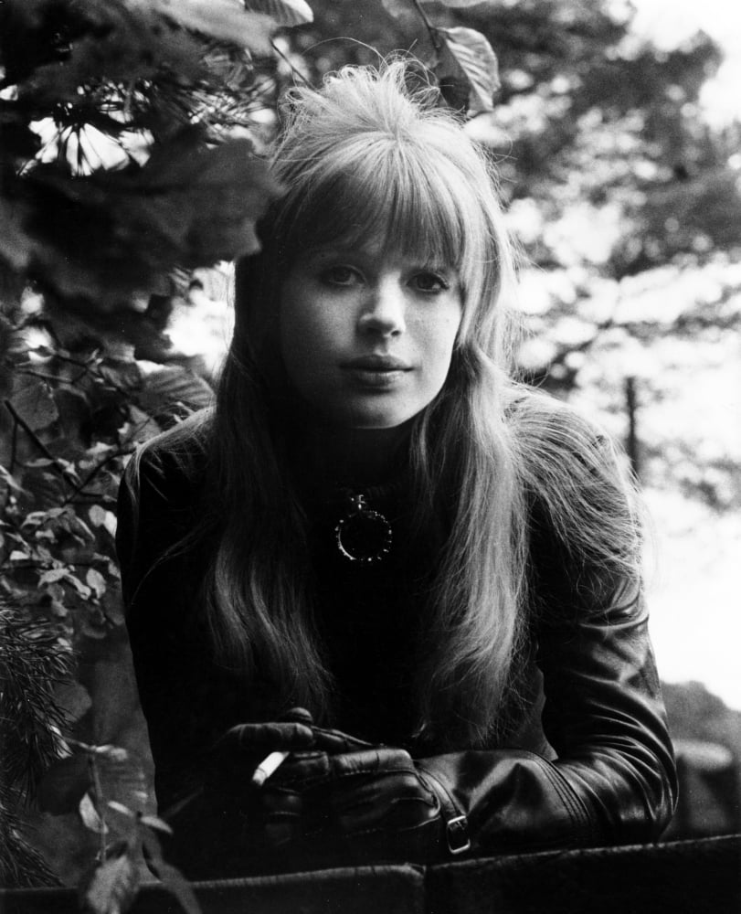 Girl On A Motorcycle (Aka Naked Under Leather) Marianne Faithfull 1968 ...