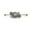 Blue, variant on Industrial Barbell Steampunk design with Opalite Stone 14g