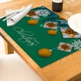 thumbnail image 2 of WHEANG Napperons de Noël Rustiques Vintage Lavables, 2 of 4