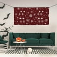 thumbnail image 2 of Lsque Romantic white snowflakes Pattern Party Banner, Festive Banner , Holiday Celebrations and Events for Carnival Birthday Party Festival Decorations-Medium, 2 of 8