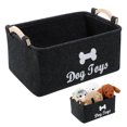 thumbnail image 3 of Cesta organizadora de fieltro para juguetes y accesorios de mascotas, 3 of 7