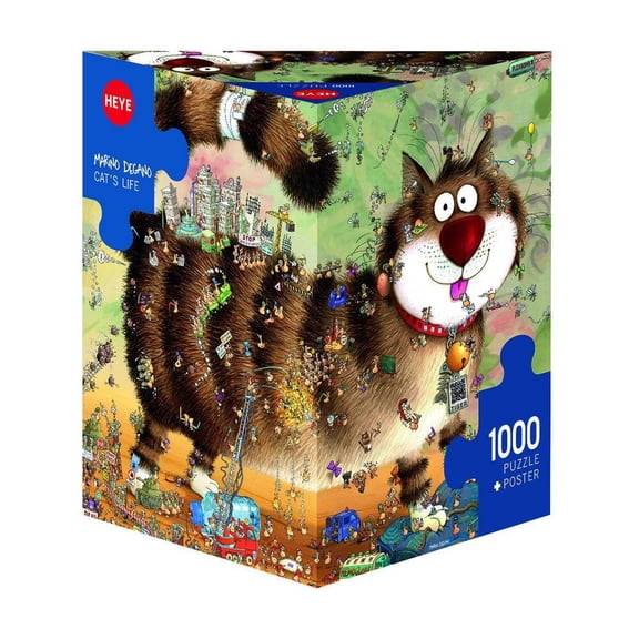 Heye : Puzzle 1000 pcs Cat's life